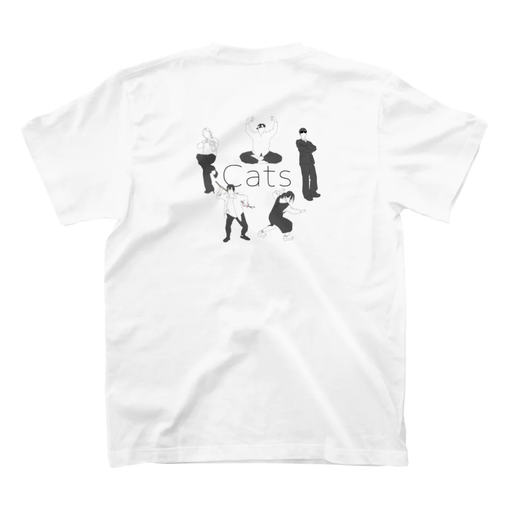 しーちゃんの(仮) スタンダードTシャツの裏面