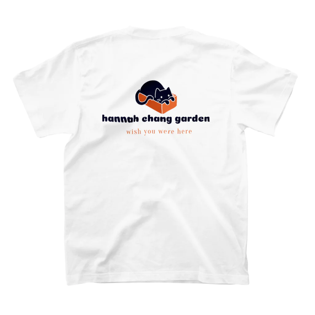 Hassam Shooooooppppp!!!!のハナちゃんガーデン Regular Fit T-Shirtの裏面
