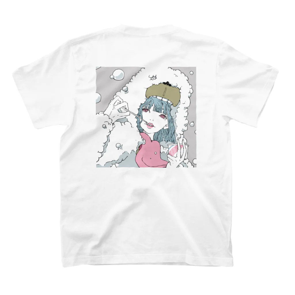 9 10 9（ qu / ten / qu ）のyeti スタンダードTシャツの裏面