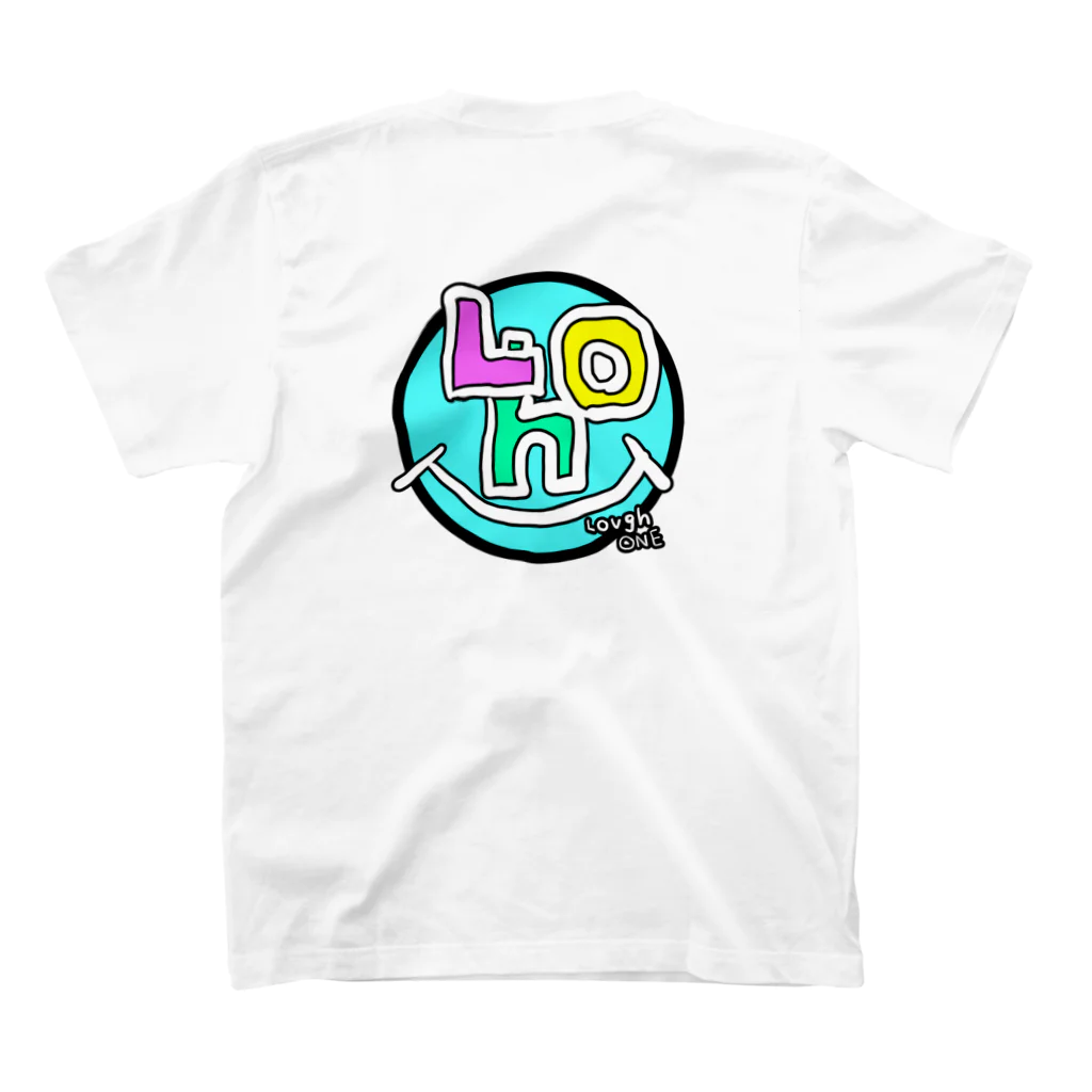 Love+143=🍀のてーしゃつ スタンダードTシャツの裏面