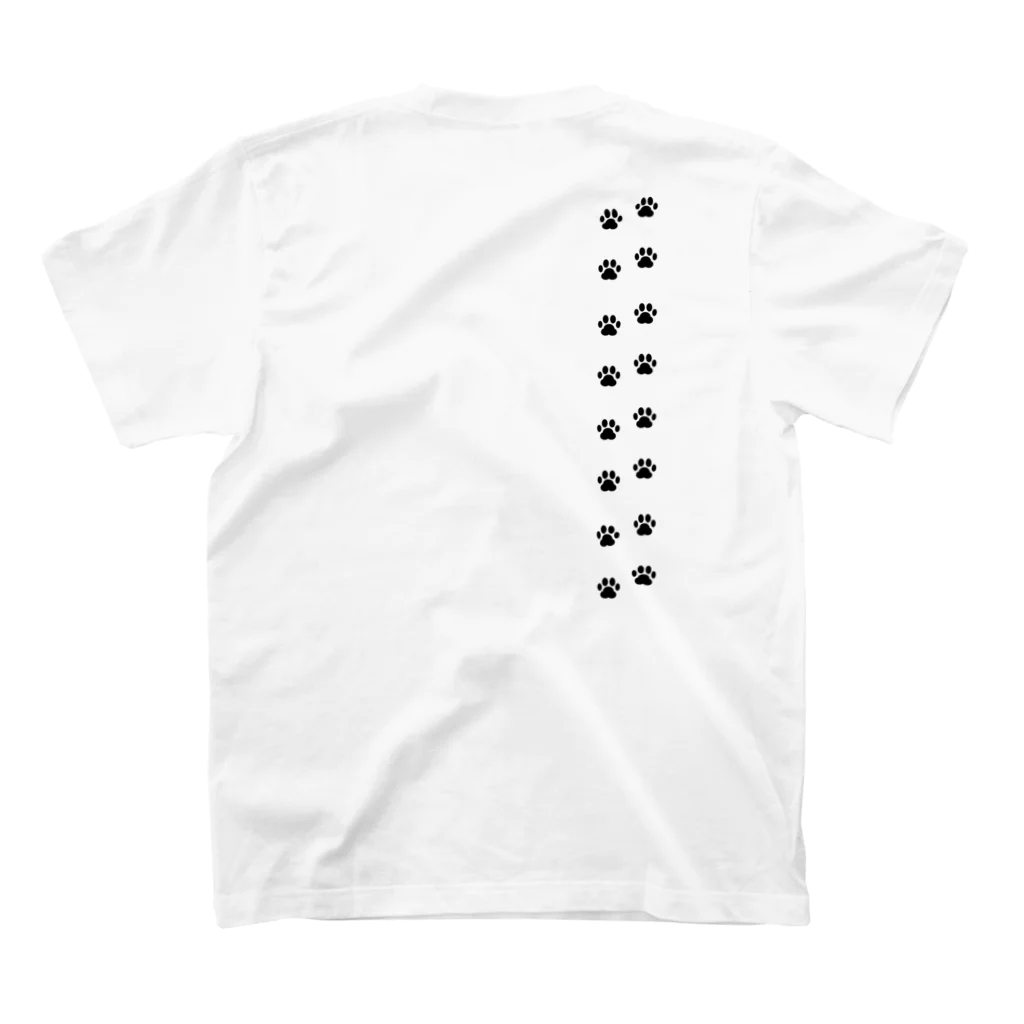 nikoの猫LOVE Regular Fit T-Shirtの裏面