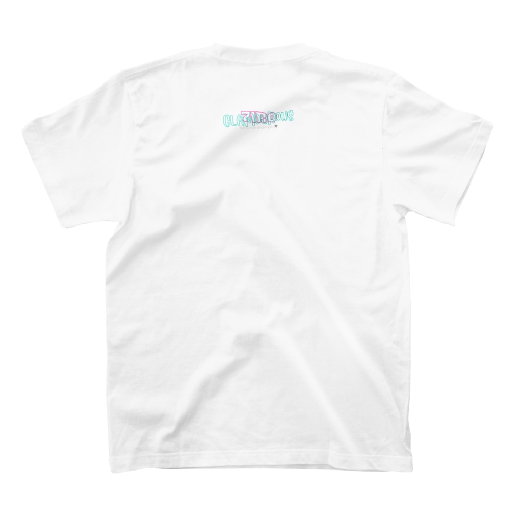 7IRO GLAMOUROUSのtake it easy.ミムちゃんTシャツ Regular Fit T-Shirtの裏面