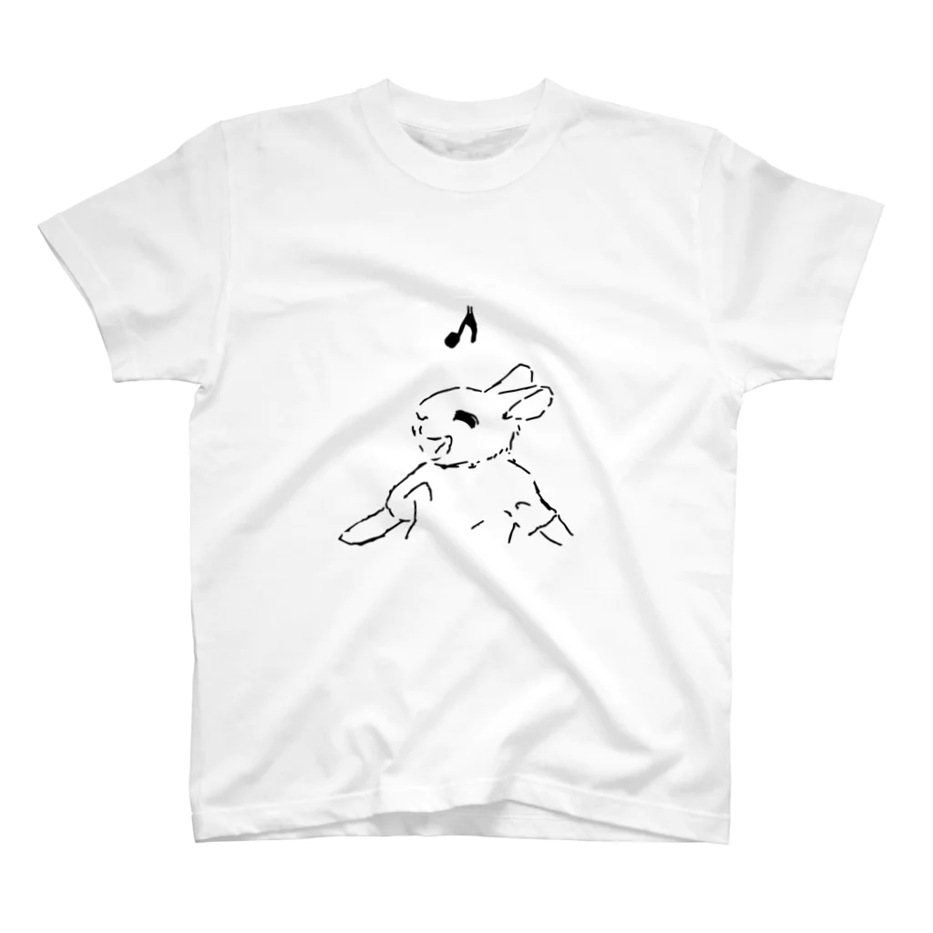 AngelRabbitsのうさぎむすこ（黒９） Regular Fit T-Shirt