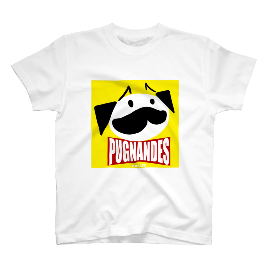 BEACSのPUGNANDES2022‗Yellow スタンダードTシャツ