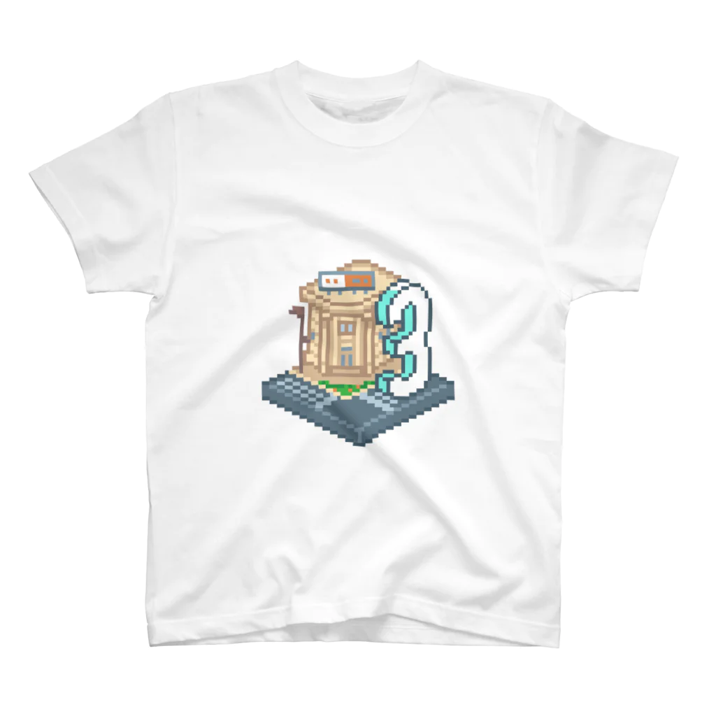 やま・かわ・どうろの【ドット絵】国道3号 スタンダードTシャツ