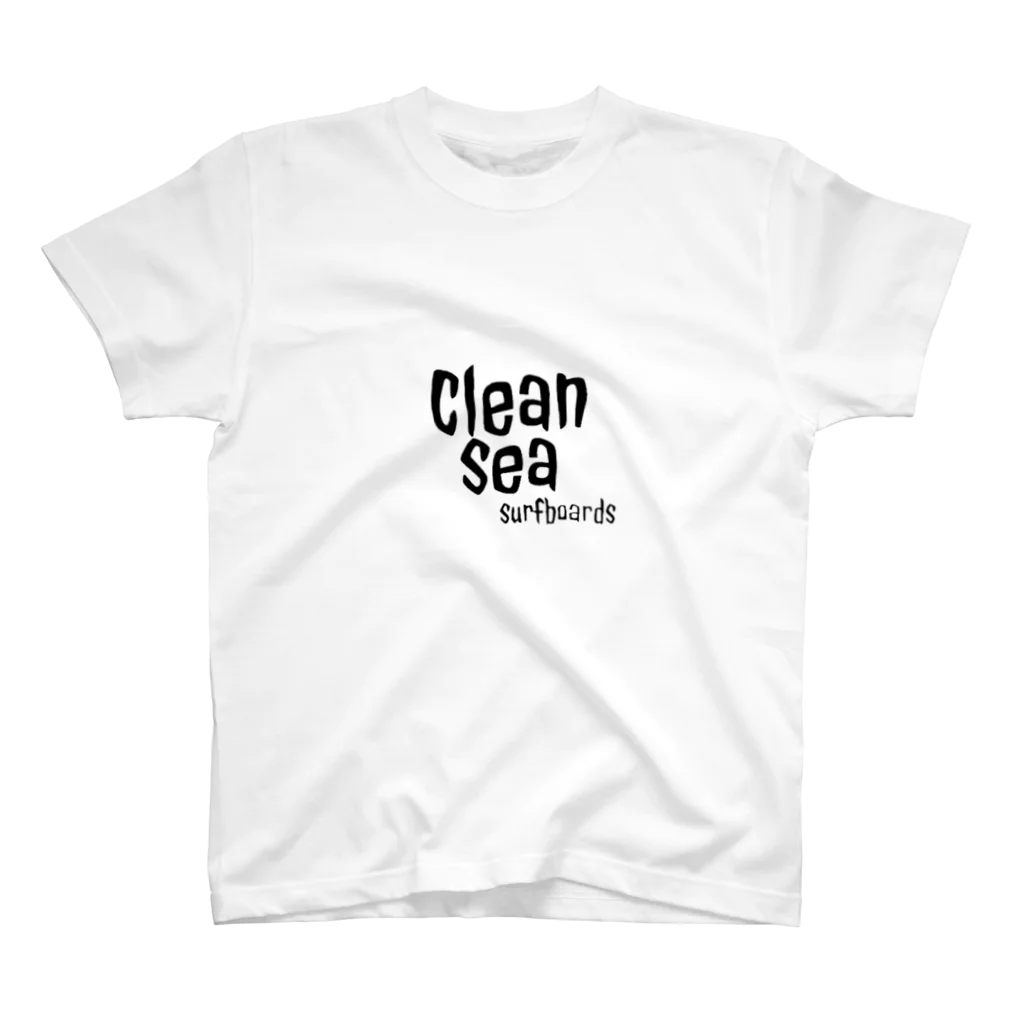 Japan sea のClean sea surfboards スタンダードTシャツ