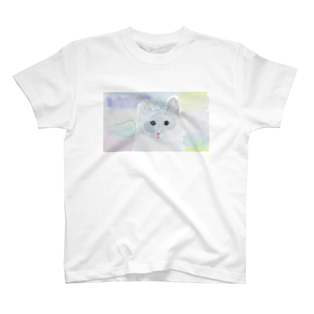 nana-eiのふわっふわねこ Regular Fit T-Shirt