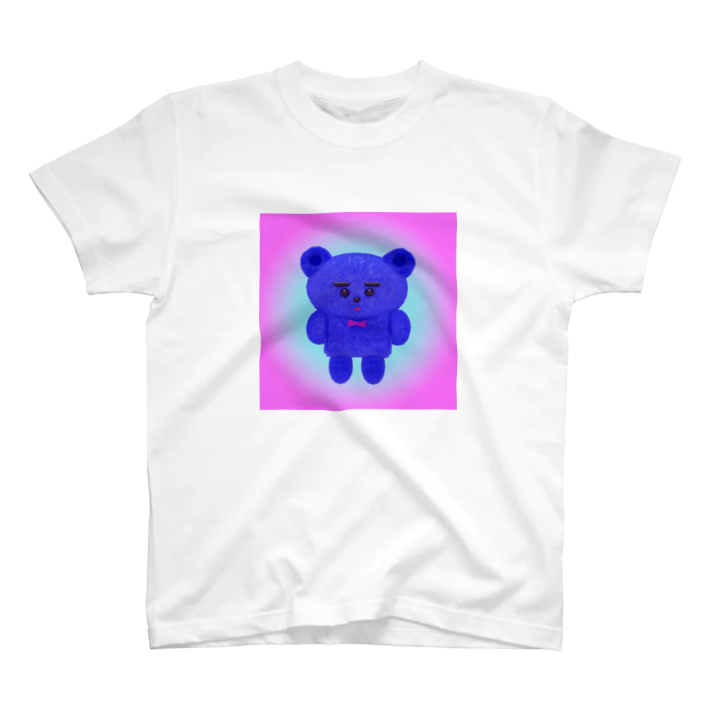 KMZ🐻NFTのKMZ🐻NFT_blue スタンダードTシャツ