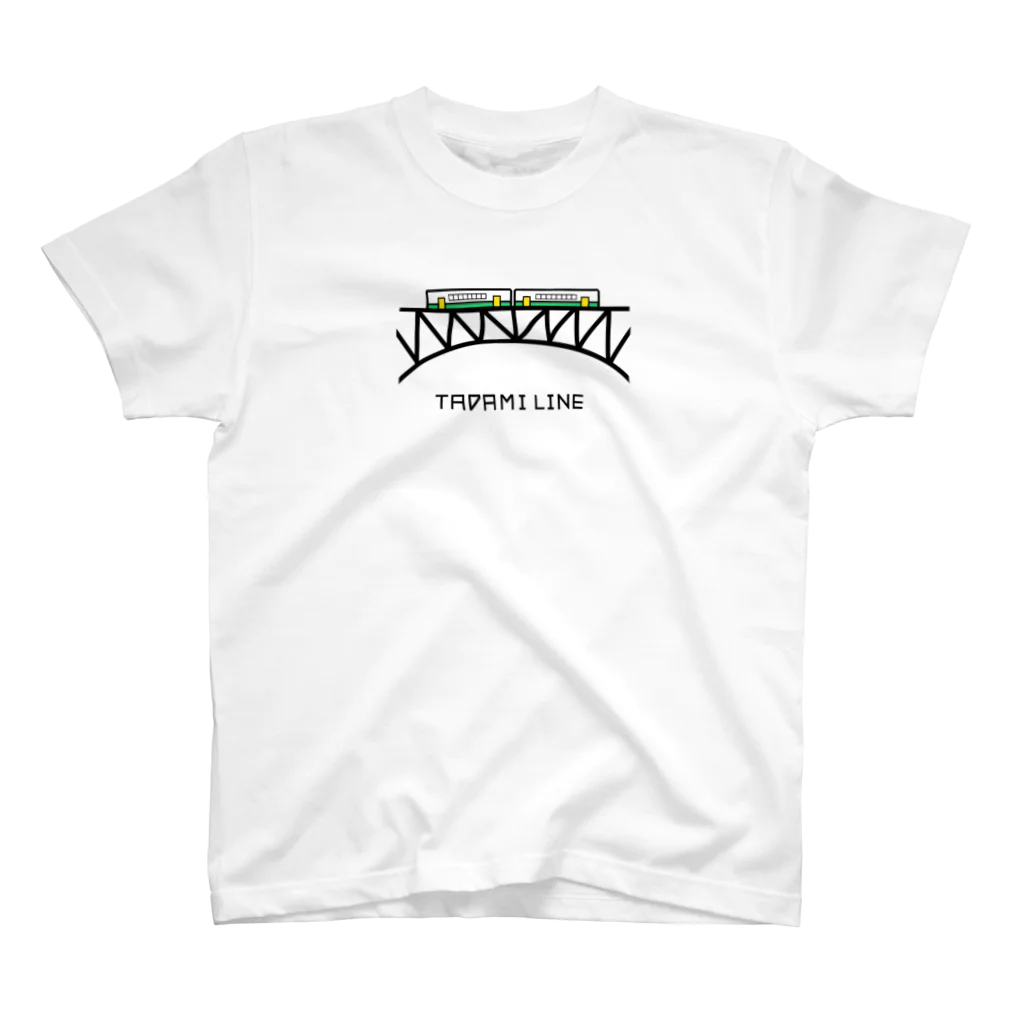 CHIYONの【只見線】橋梁とキハE120形🚃🌉 Regular Fit T-Shirt
