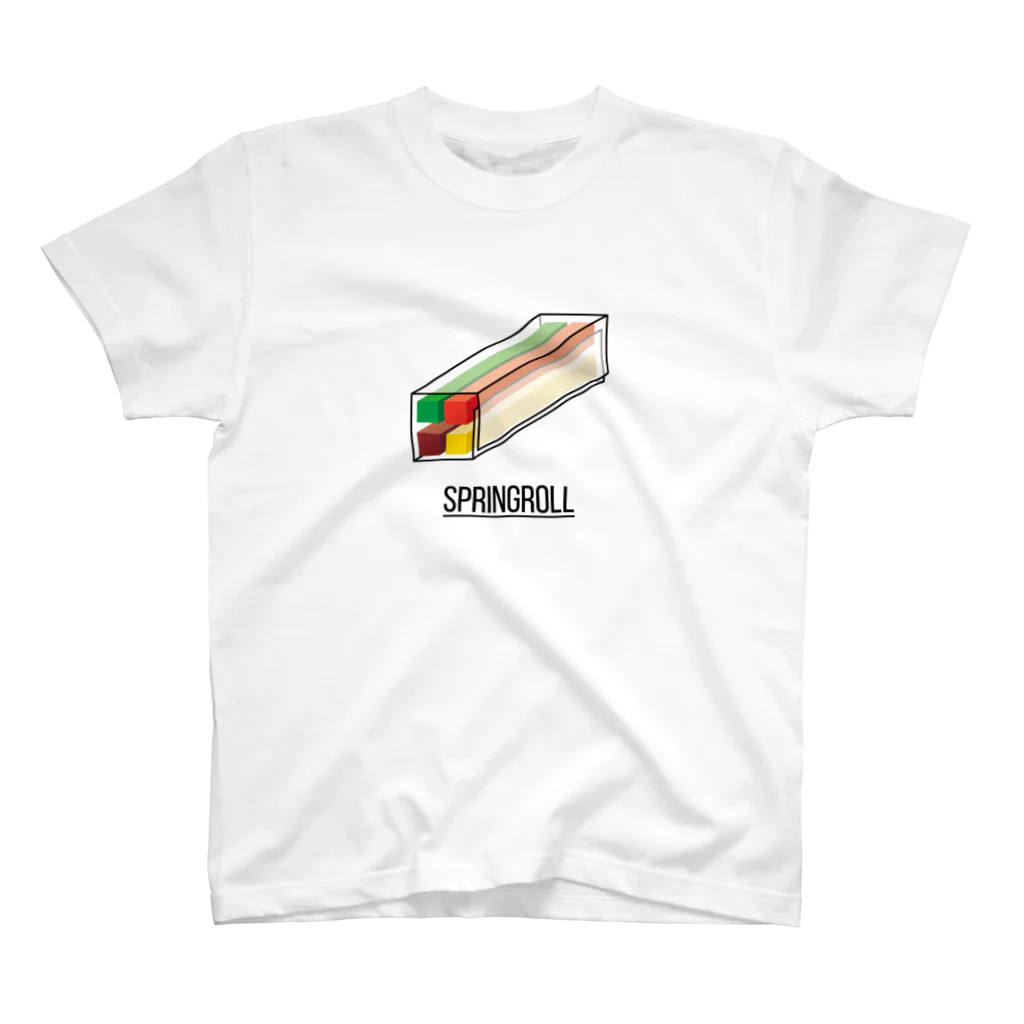 zeromathのthe springroll Regular Fit T-Shirt