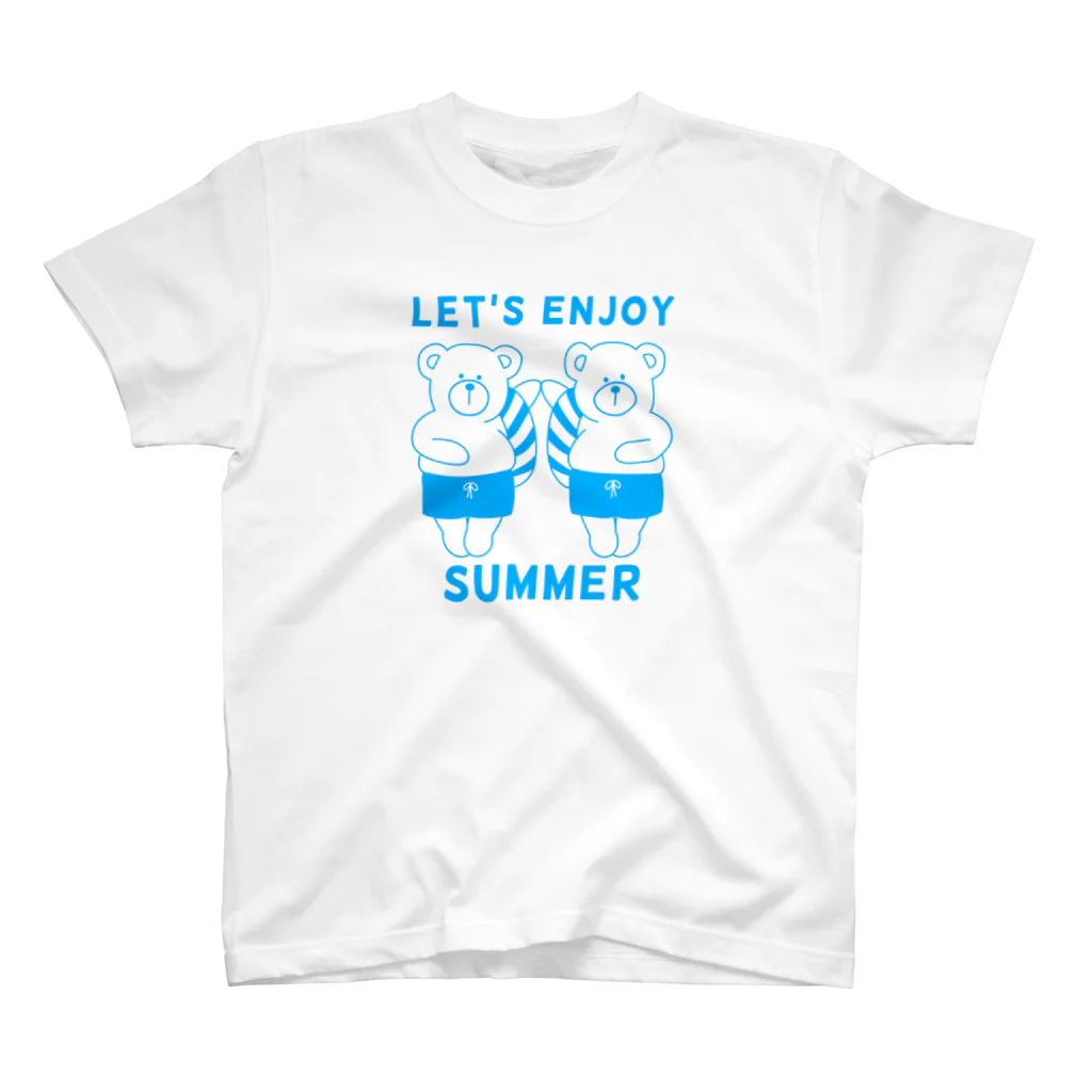  Millefy's shopのLET'S ENJOY SUMMER Regular Fit T-Shirt