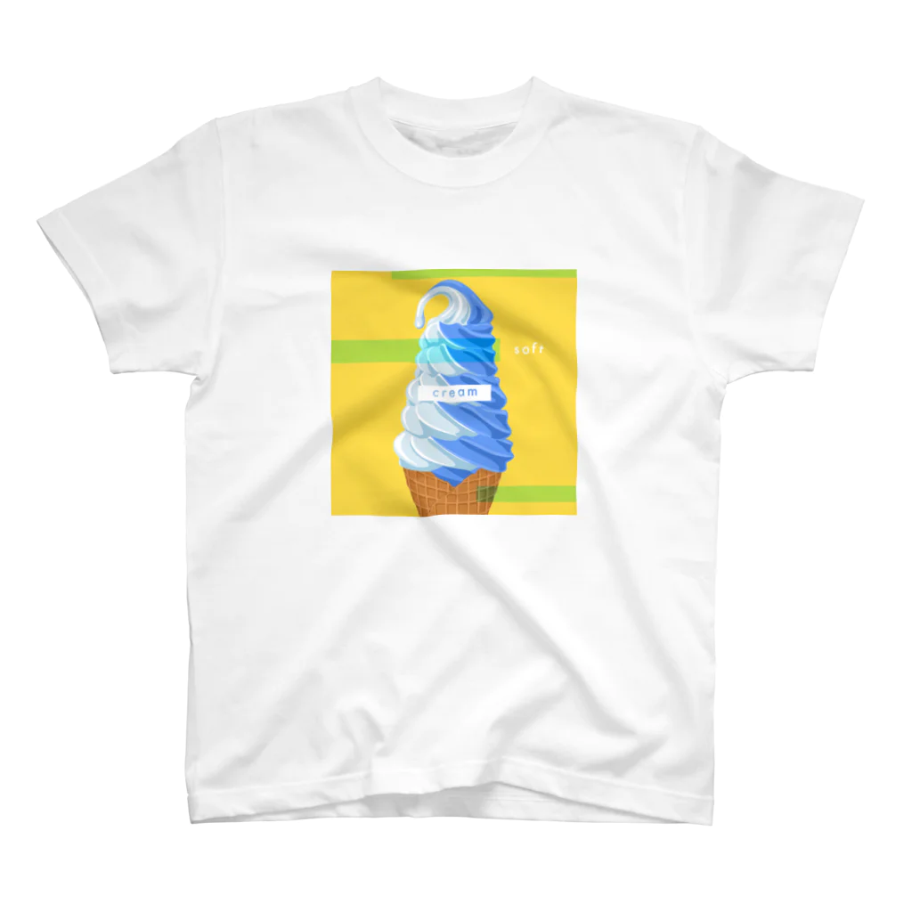 なんでもできる子の夏だ！soft cream Tシャツ Regular Fit T-Shirt