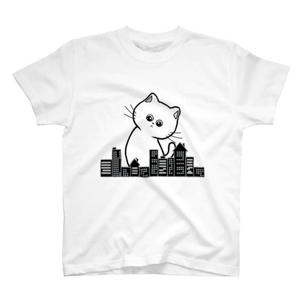 大林ゆこの巨大猫　現る スタンダードTシャツ