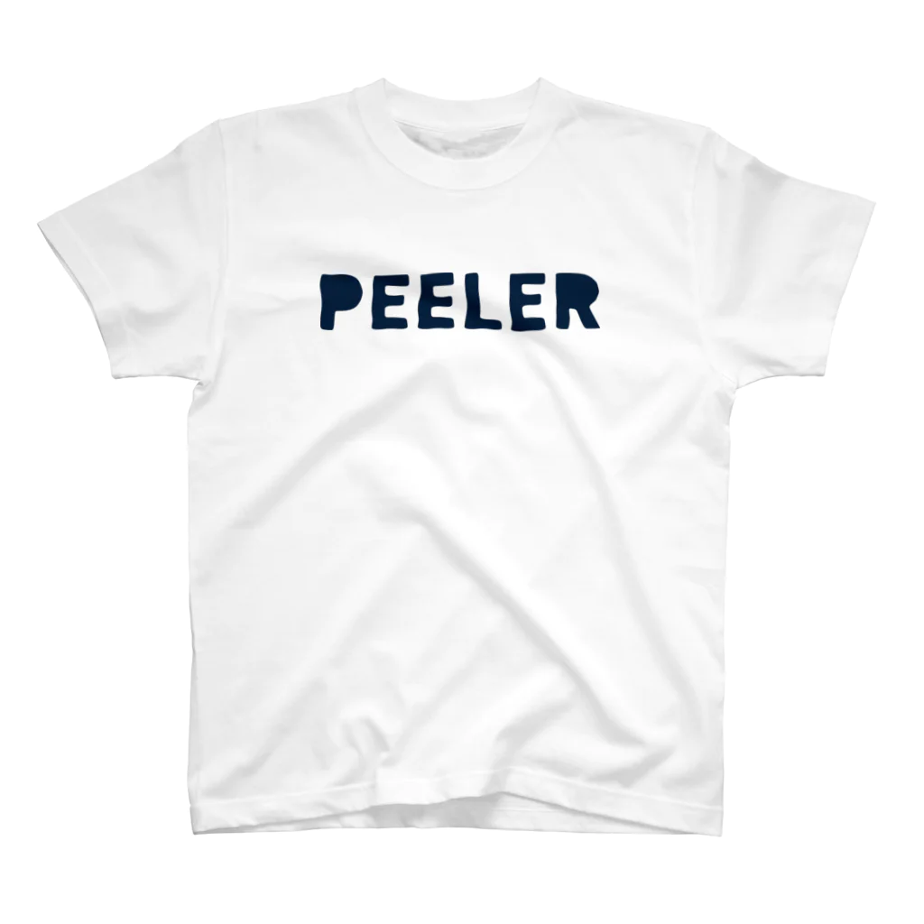 Creative store MのPEELER - 04(Navy) Regular Fit T-Shirt