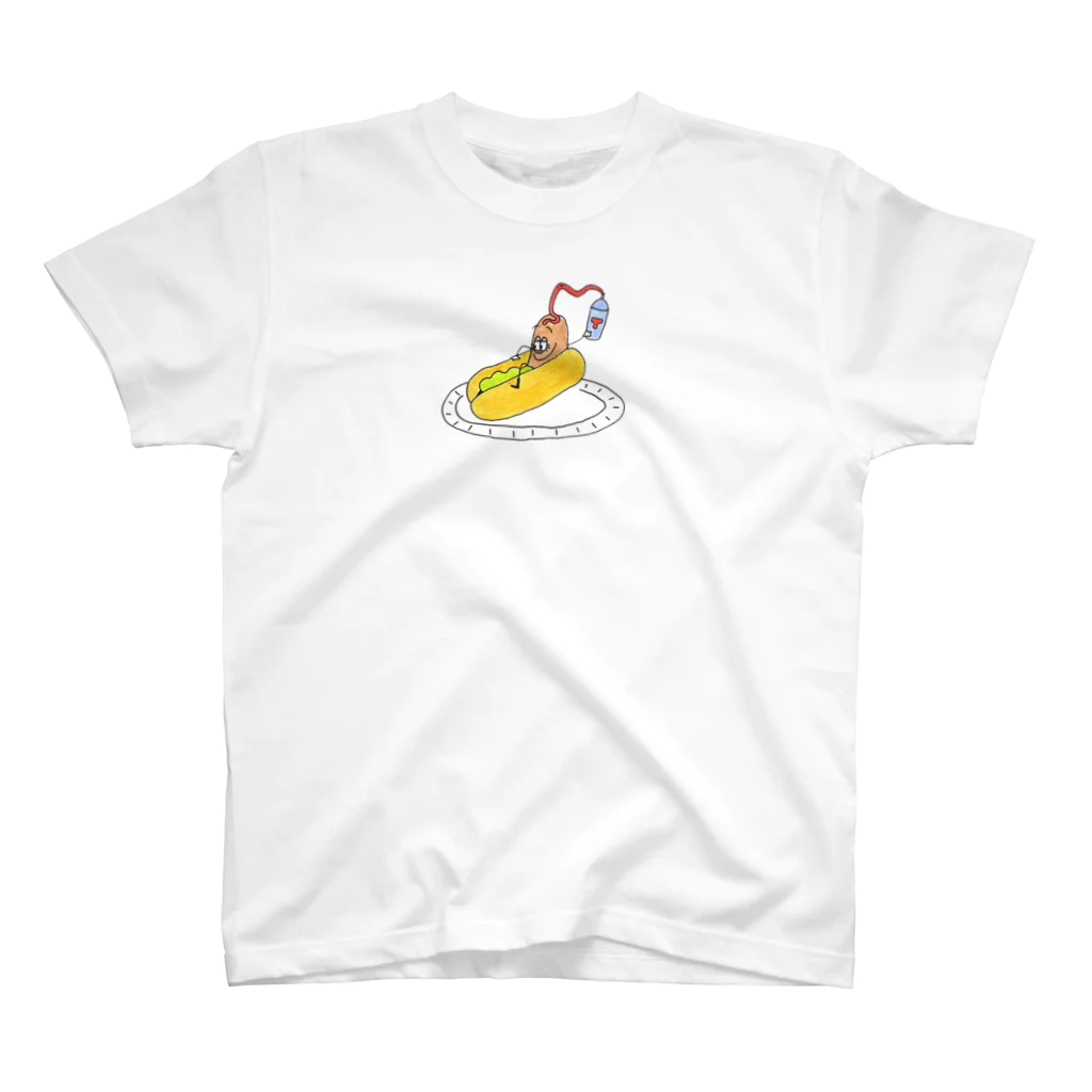 curry_akuのhotdog  Regular Fit T-Shirt