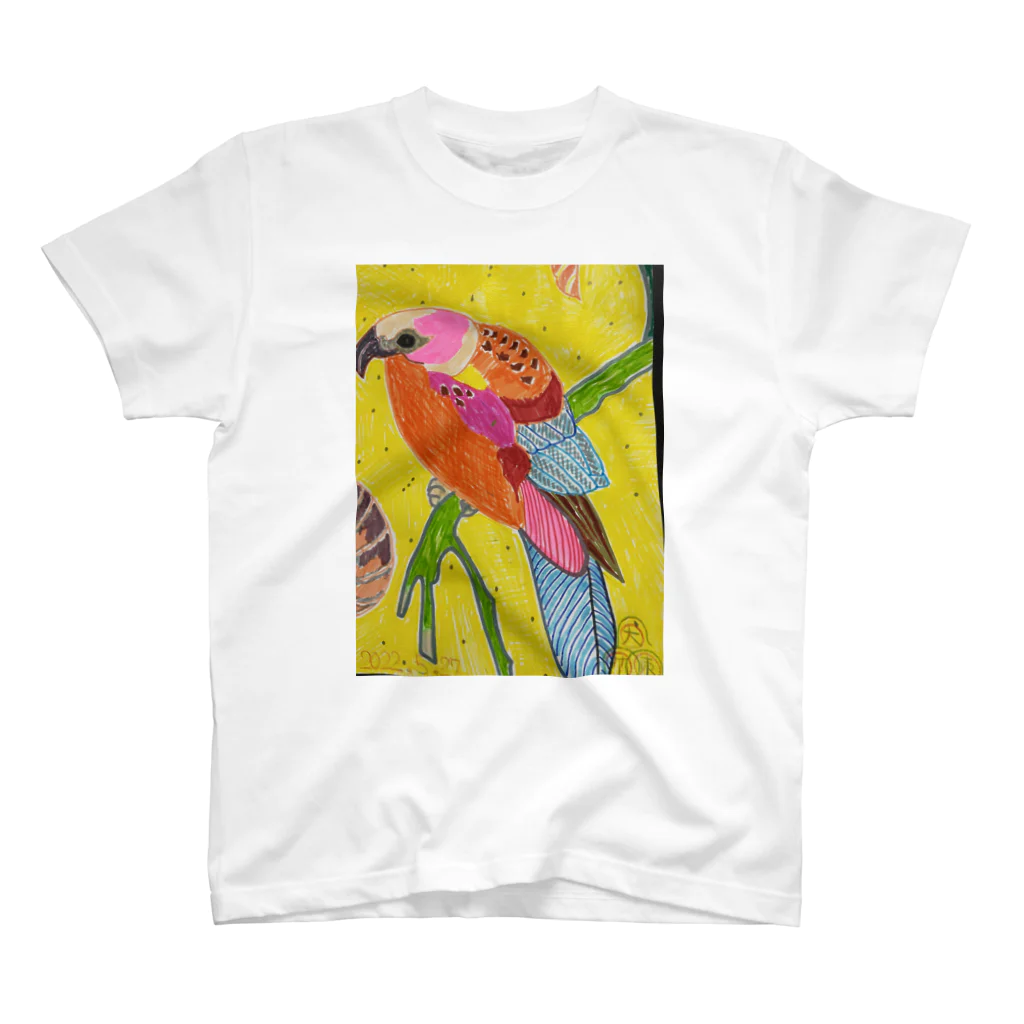 エド・ワード【江戸鉾の愛殿原】。の花鳥版画 スタンダードTシャツ