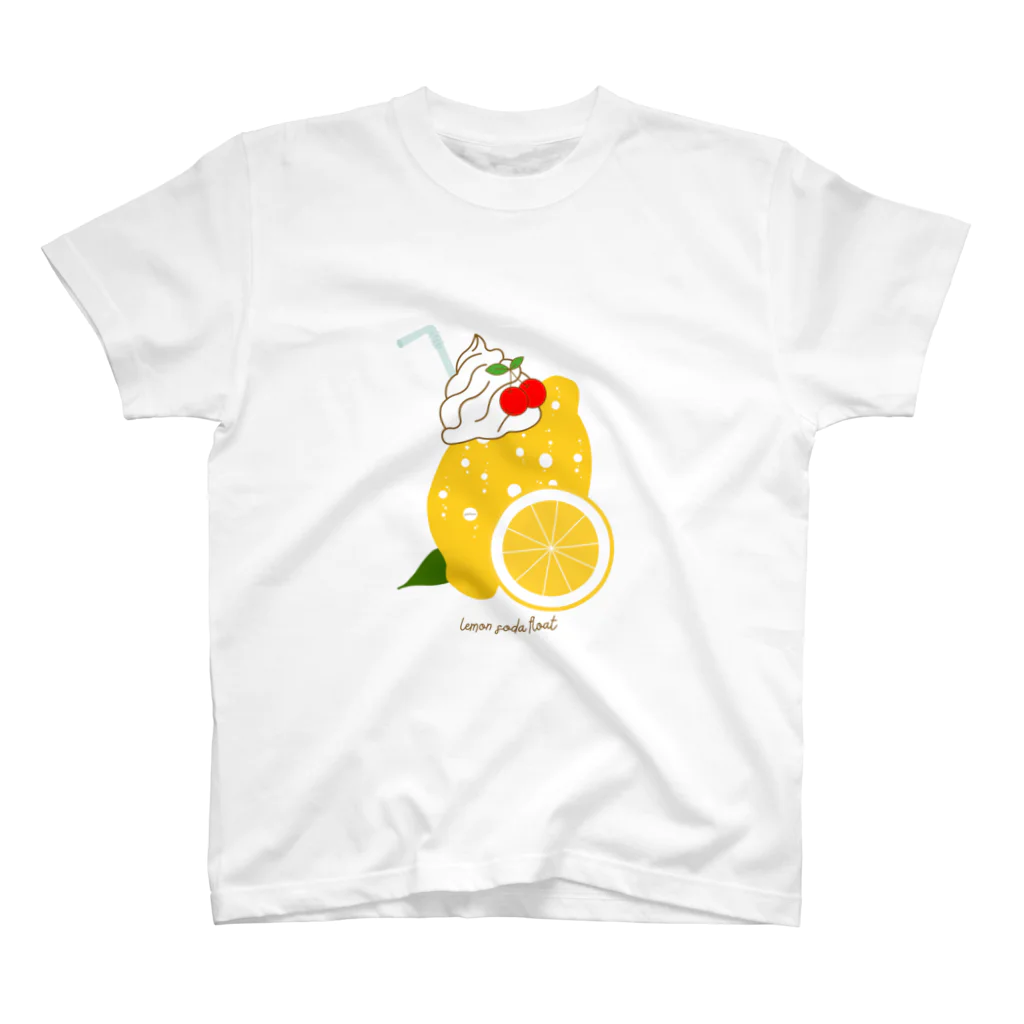 yoshinaniのlemon soda float Regular Fit T-Shirt