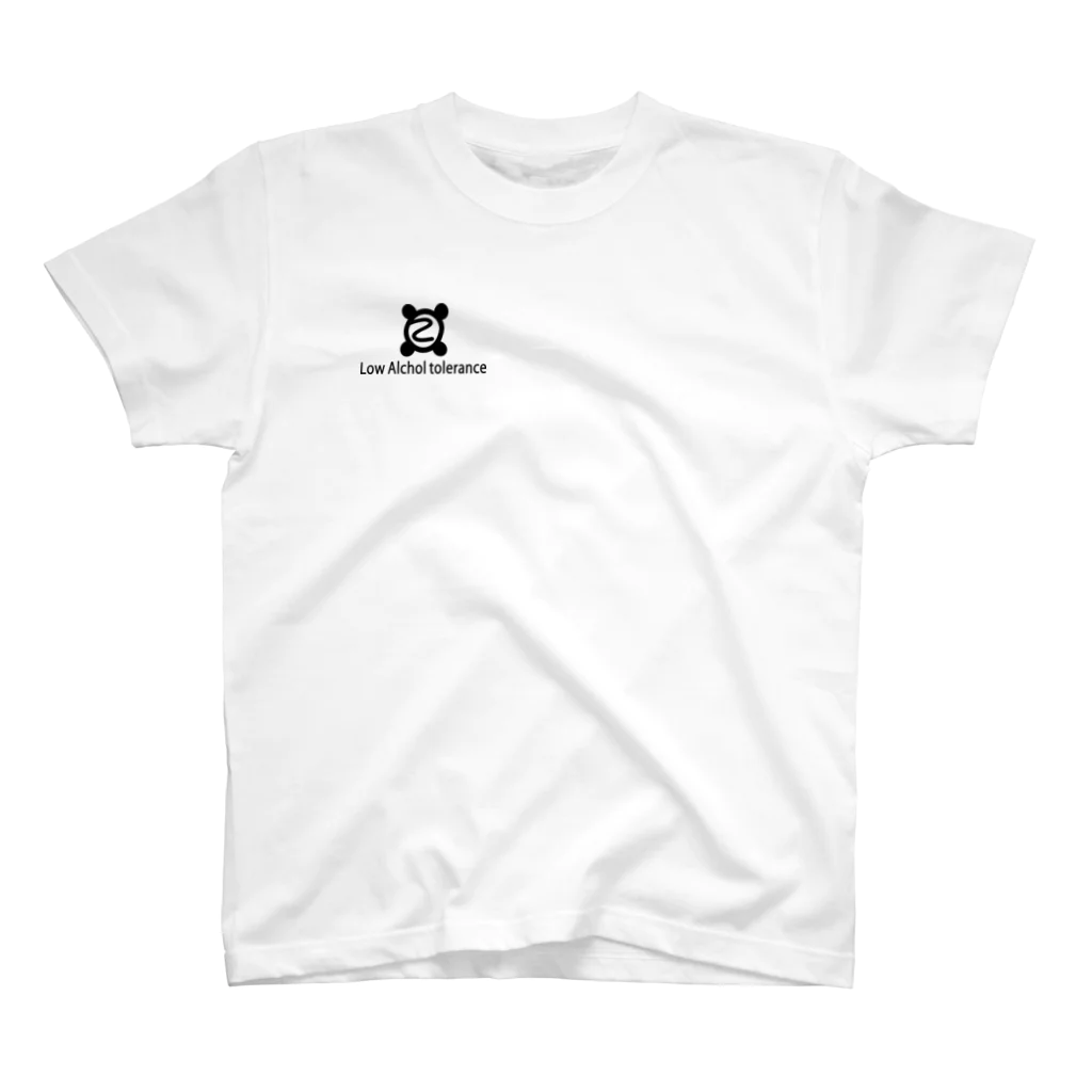 ロウアルコールトレランスのLow Alchol tolerance 英語ロゴver. Regular Fit T-Shirt