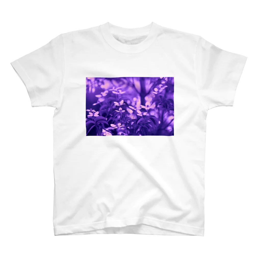 高野寛のSUZURIのDuotone Purple Regular Fit T-Shirt
