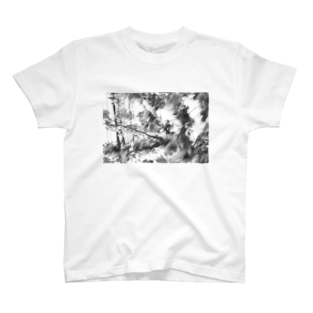 高野寛のSUZURIのabstract-mono Regular Fit T-Shirt