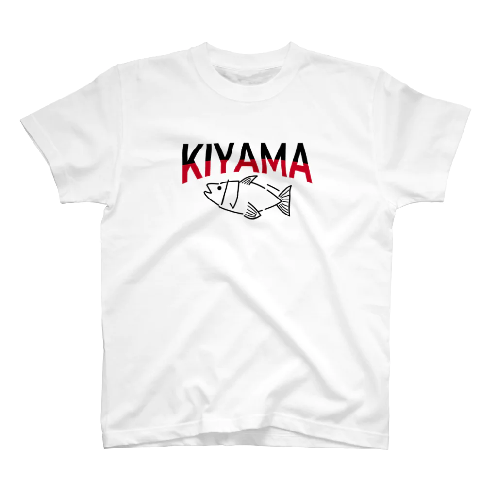 KFRのKFRUO KYM BLK/RED スタンダードTシャツ