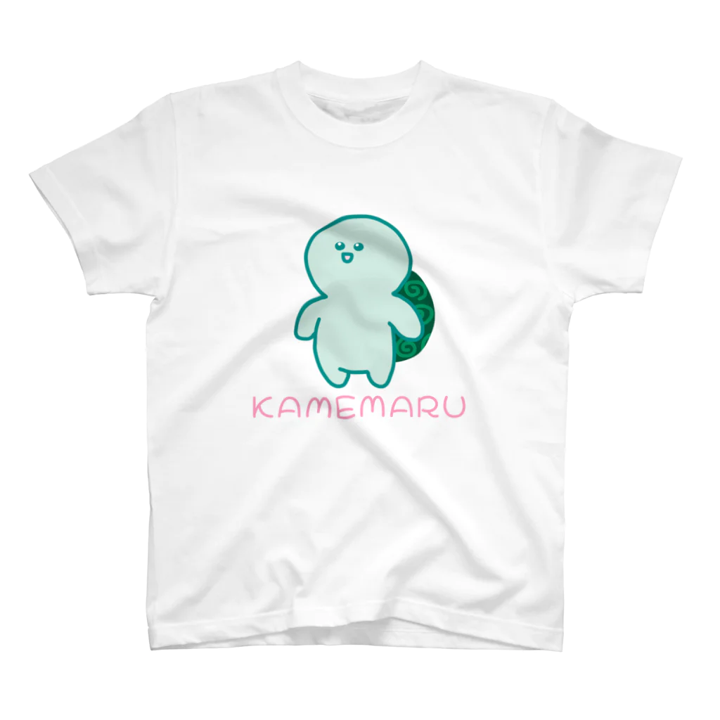 キュウちゃんのおみせやさんのかめまる（KAMEMARU） Regular Fit T-Shirt