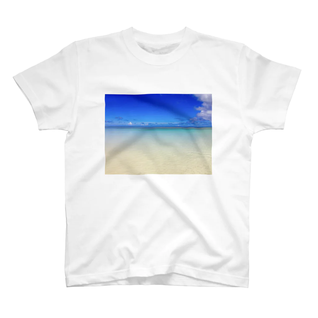 mizuphoto galleryのwestern sandy beach スタンダードTシャツ