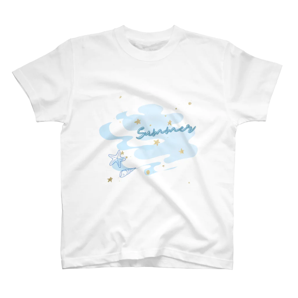 かおこshopの波乗りSummer スタンダードTシャツ