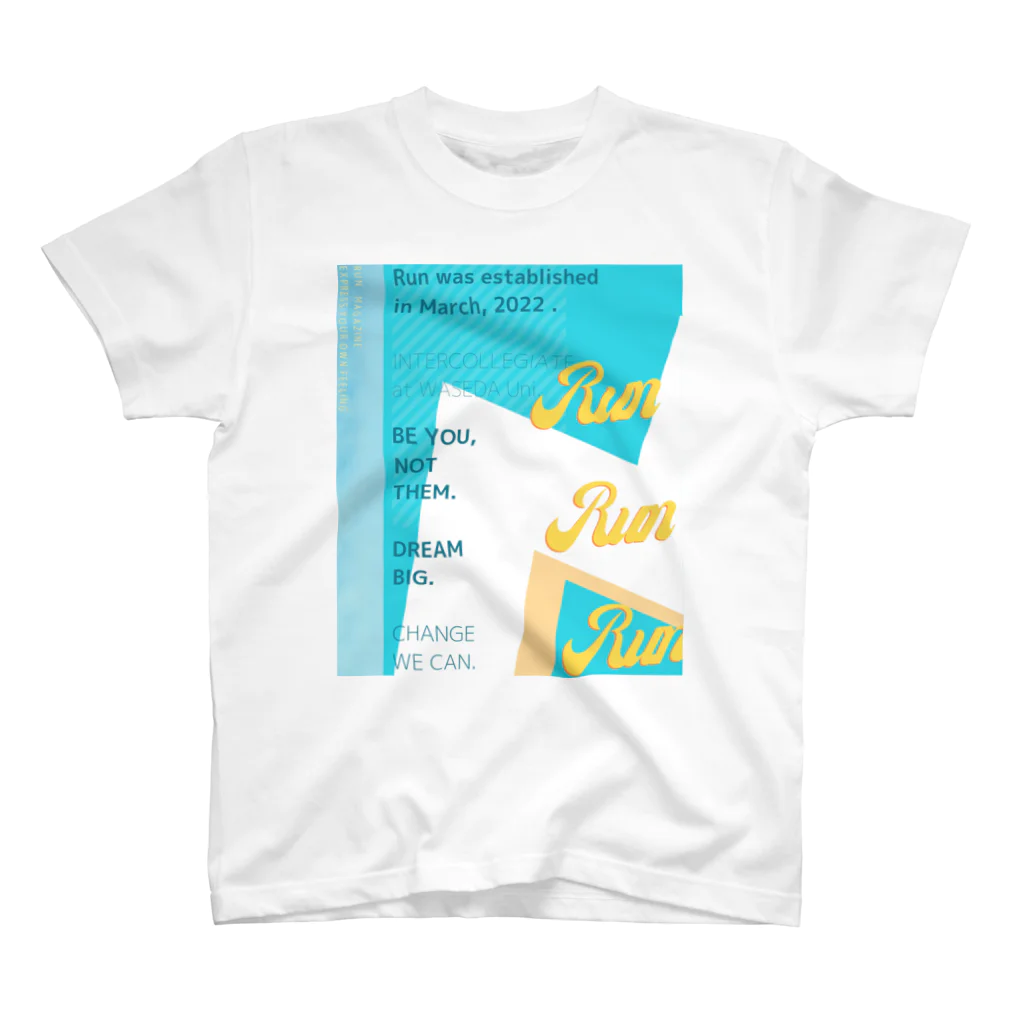 runmagazineのrun magazine スタンダードTシャツ