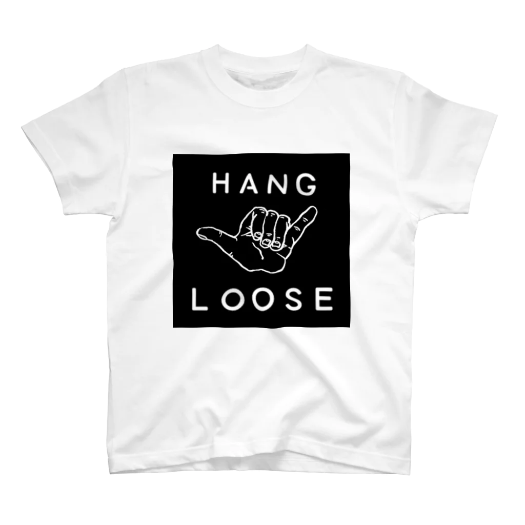 hang looseのハングルースBLACK Regular Fit T-Shirt