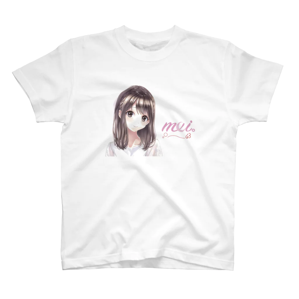 めいめい𝑆𝐻𝑂𝑃のめいネームロゴTシャツ スタンダードTシャツ