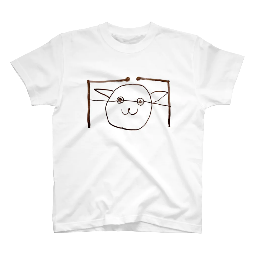 Let's C Design - design shop -のMegane Cat スタンダードTシャツ