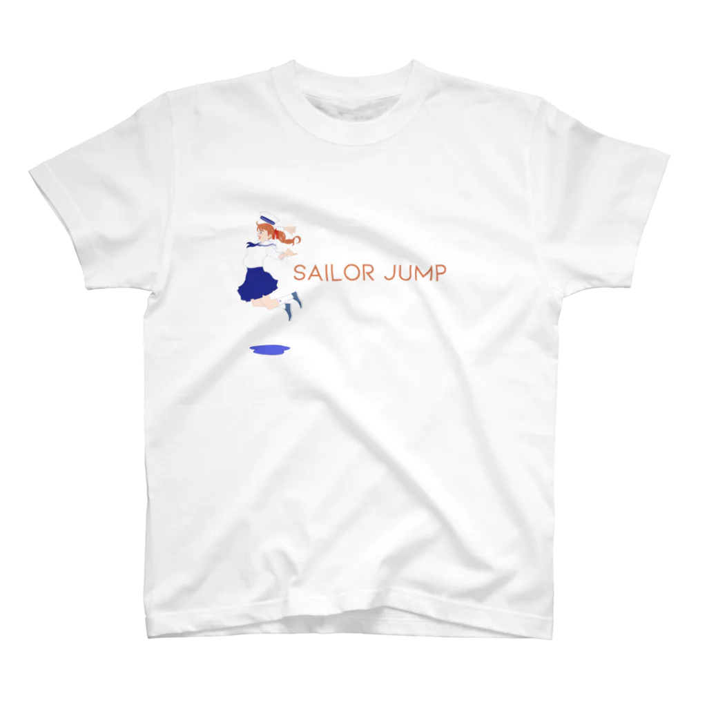 KAWAKAMI DAISHIROUのSAILOR JUMPちゃんⅠ スタンダードTシャツ