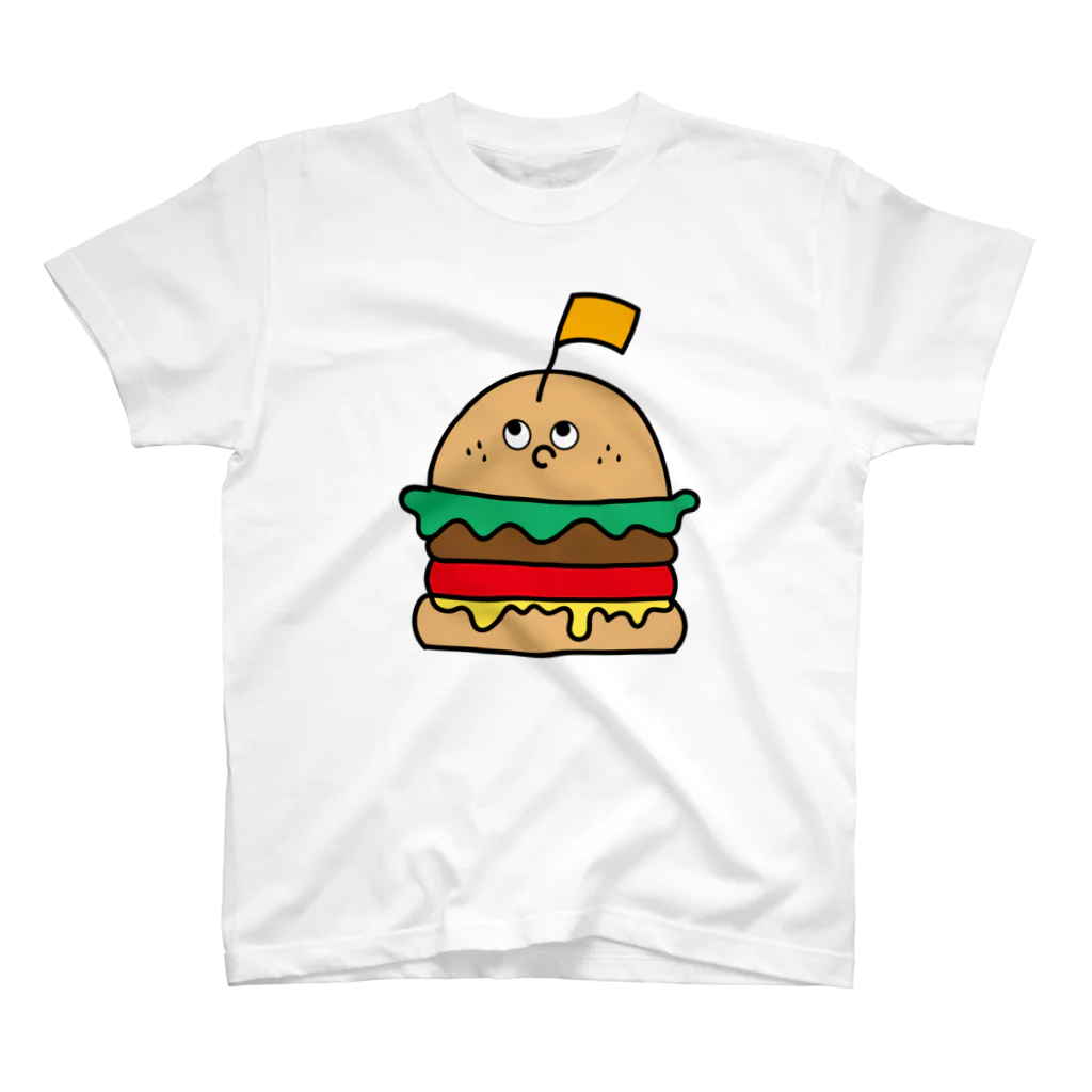 mmm-mimuのBURGERくん Regular Fit T-Shirt