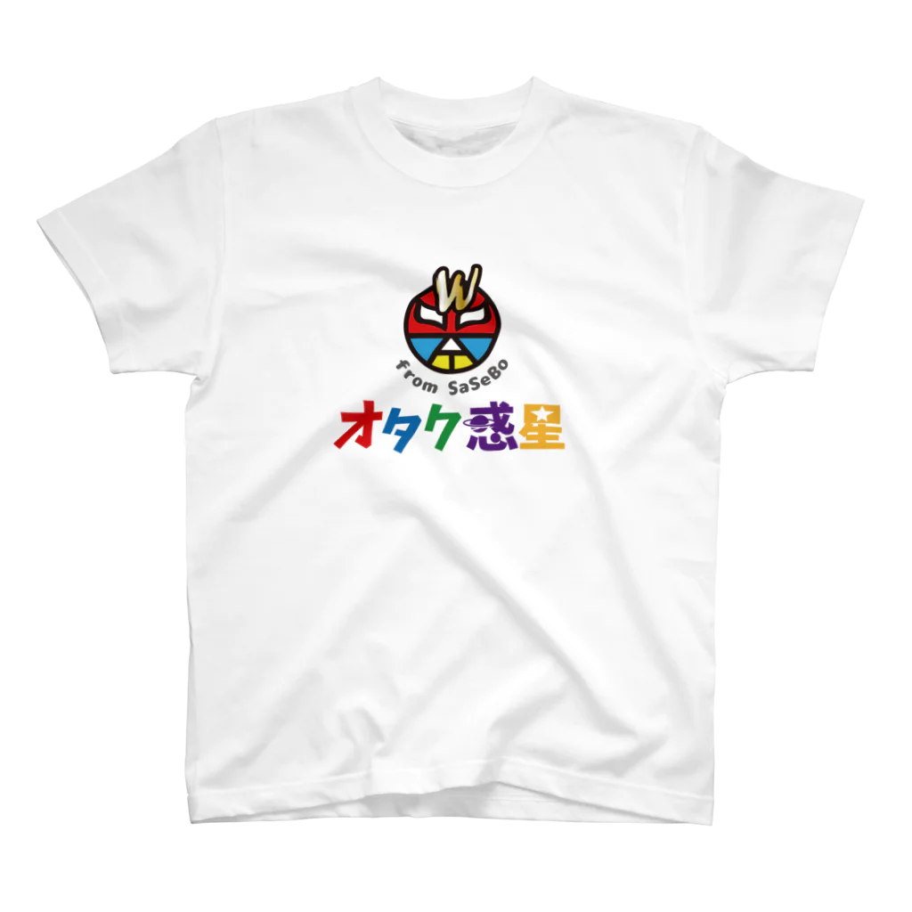 佐世保オタク惑星商店のオタク惑星ロゴグッズ スタンダードTシャツ