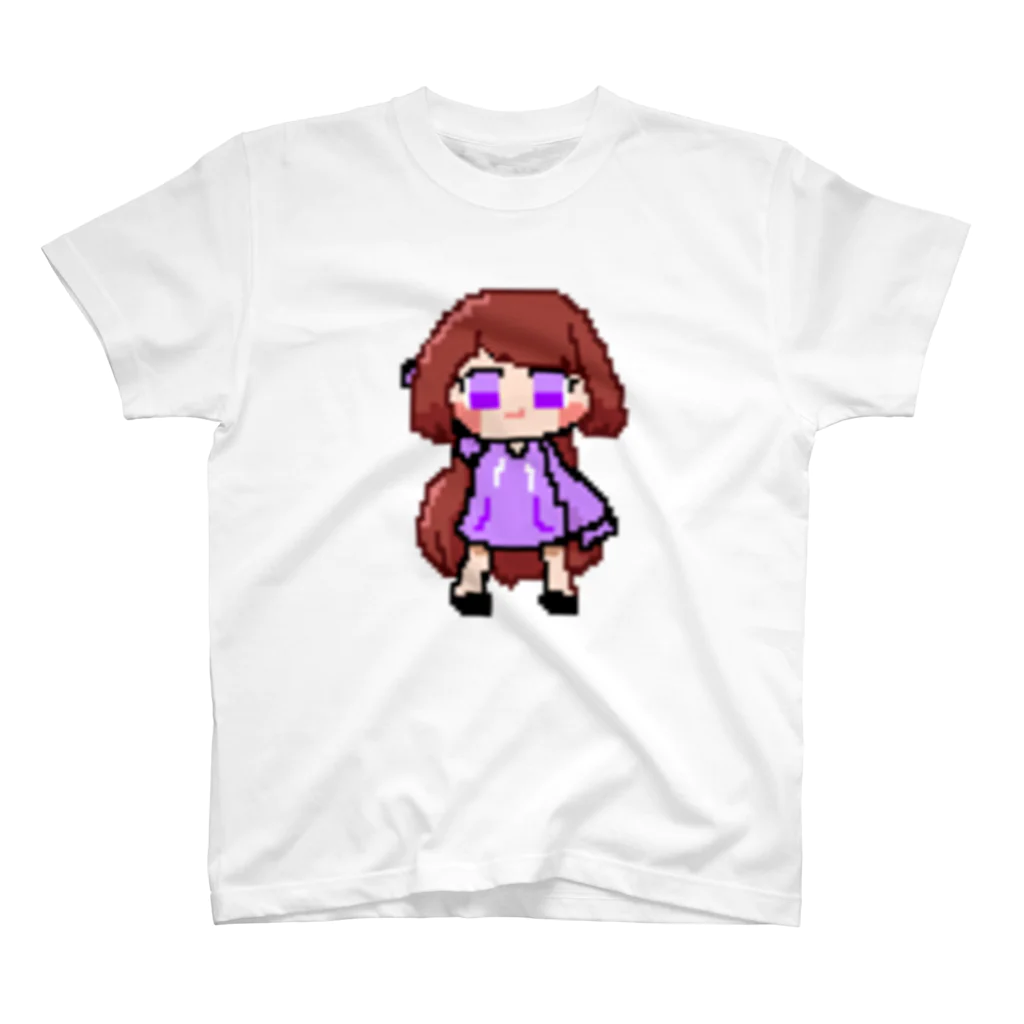 あびーしょっぷのドット絵アビー(紫) Regular Fit T-Shirt