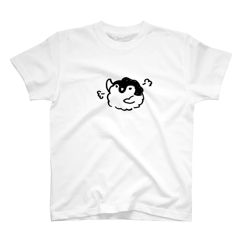 Asteroidのわたあめペンギン Regular Fit T-Shirt
