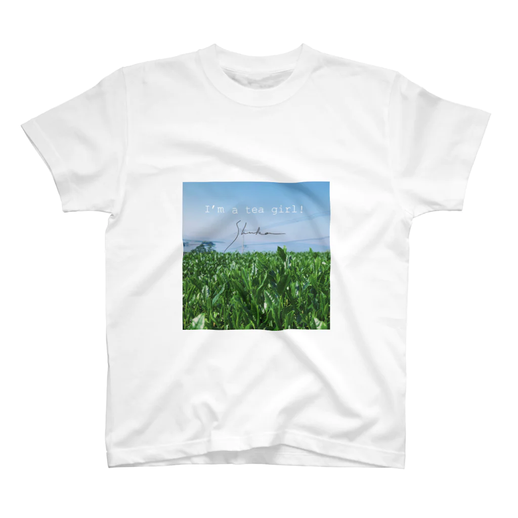 日本茶専門店朱夏のtea girl! T-shirt Regular Fit T-Shirt