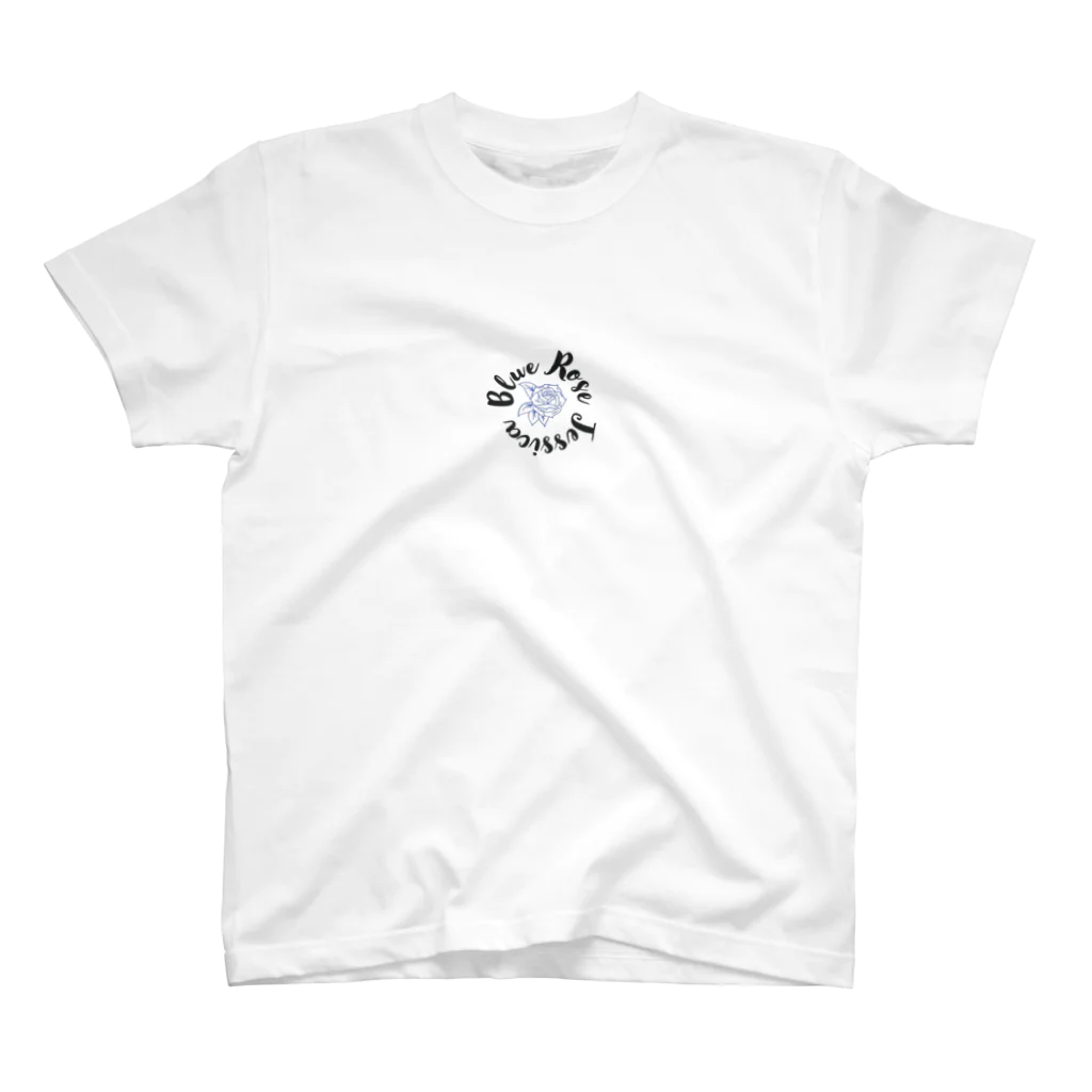 BLUEROSEの通常Tシャツ（ホワイト） Regular Fit T-Shirt