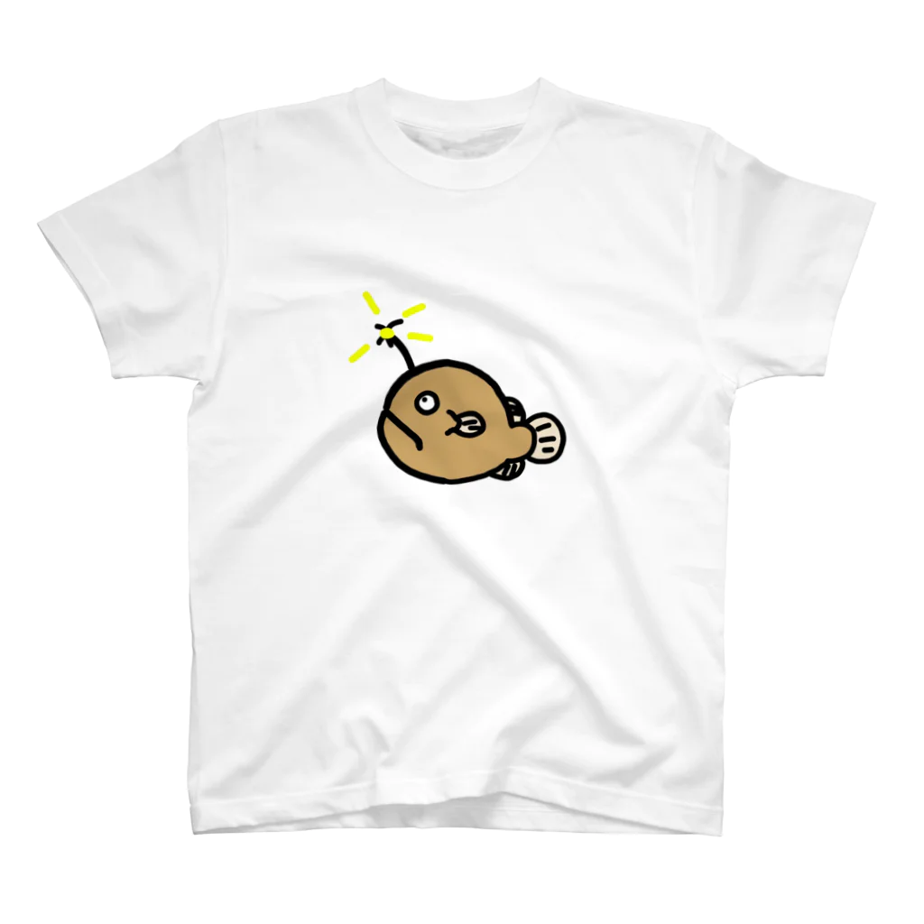 bibiripenguinのビビリあんこう スタンダードTシャツ