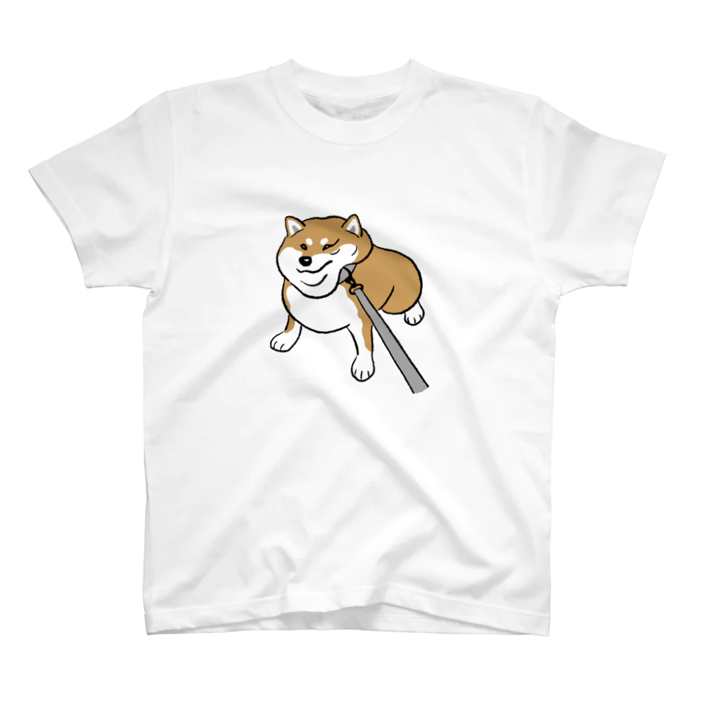 chippokeの帰りたくない柴犬 スタンダードTシャツ