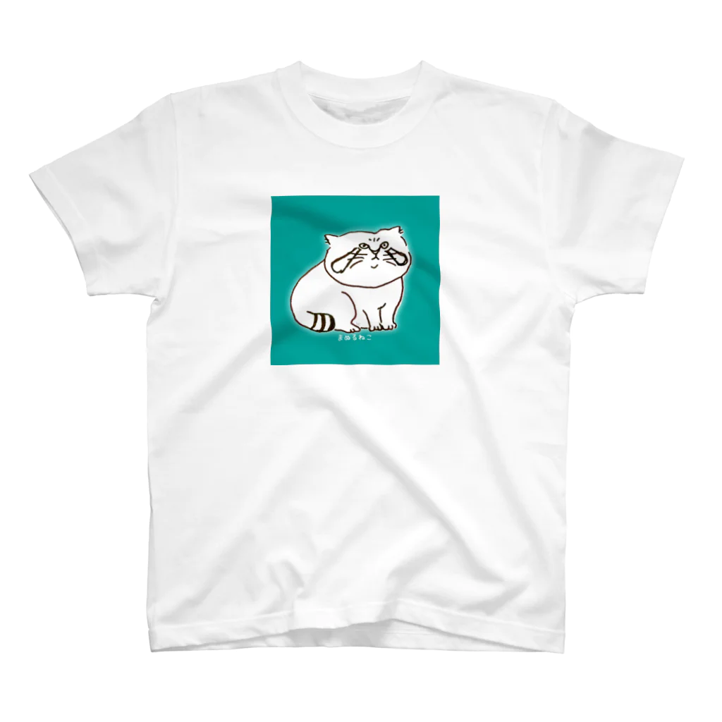 こいおか雑貨店のまぬるねこ スタンダードTシャツ