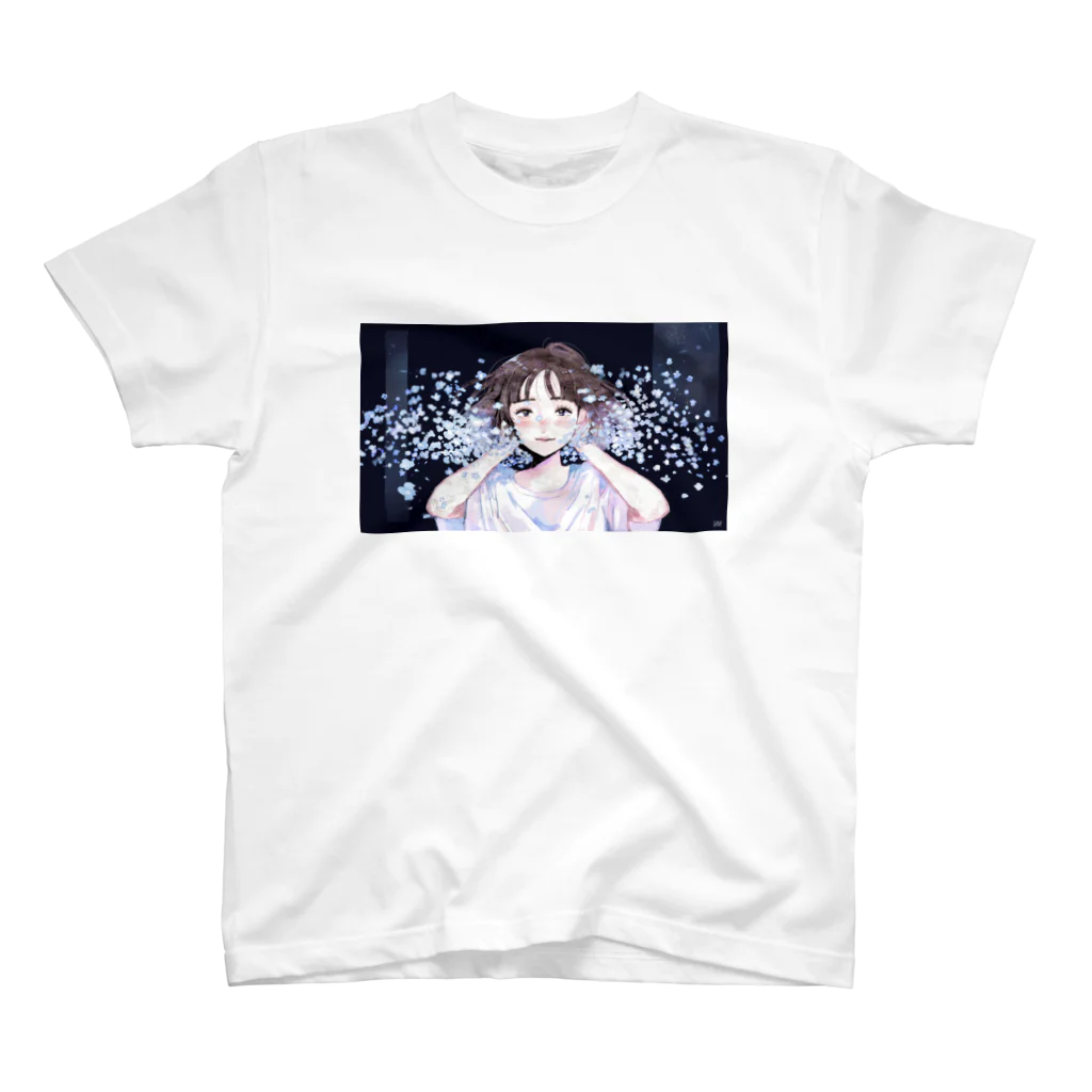 恋する乙女商店のネモフィラちゃん Regular Fit T-Shirt