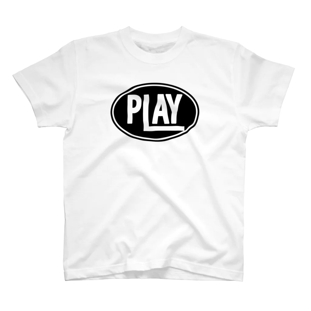 PLAY clothingのELLIPSE LOGO BL ① スタンダードTシャツ