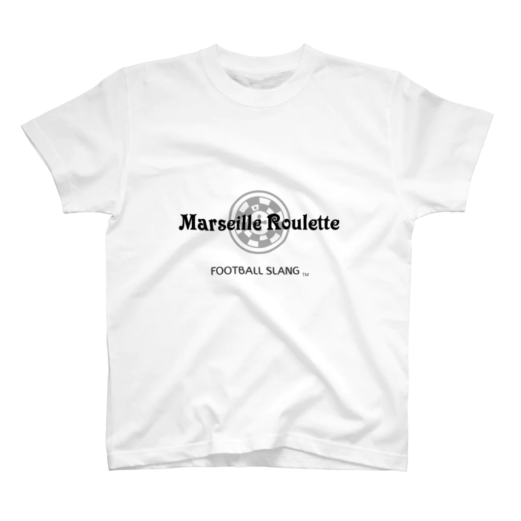 FOOTBALL SLANGのMarseille Roulette  スタンダードTシャツ