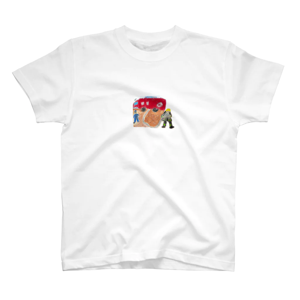 mikanbako0104の消防士さん Regular Fit T-Shirt