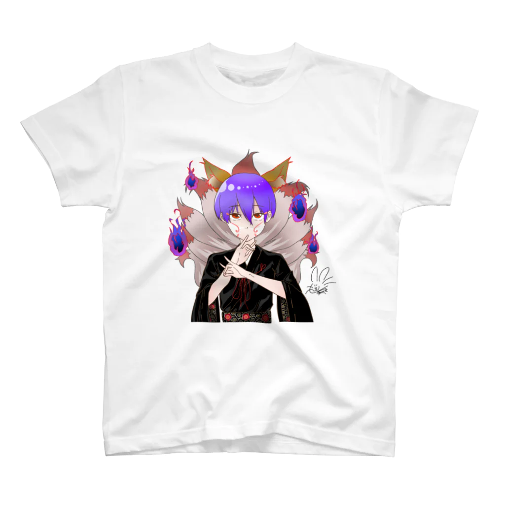 AKANEkoの九尾くん スタンダードTシャツ