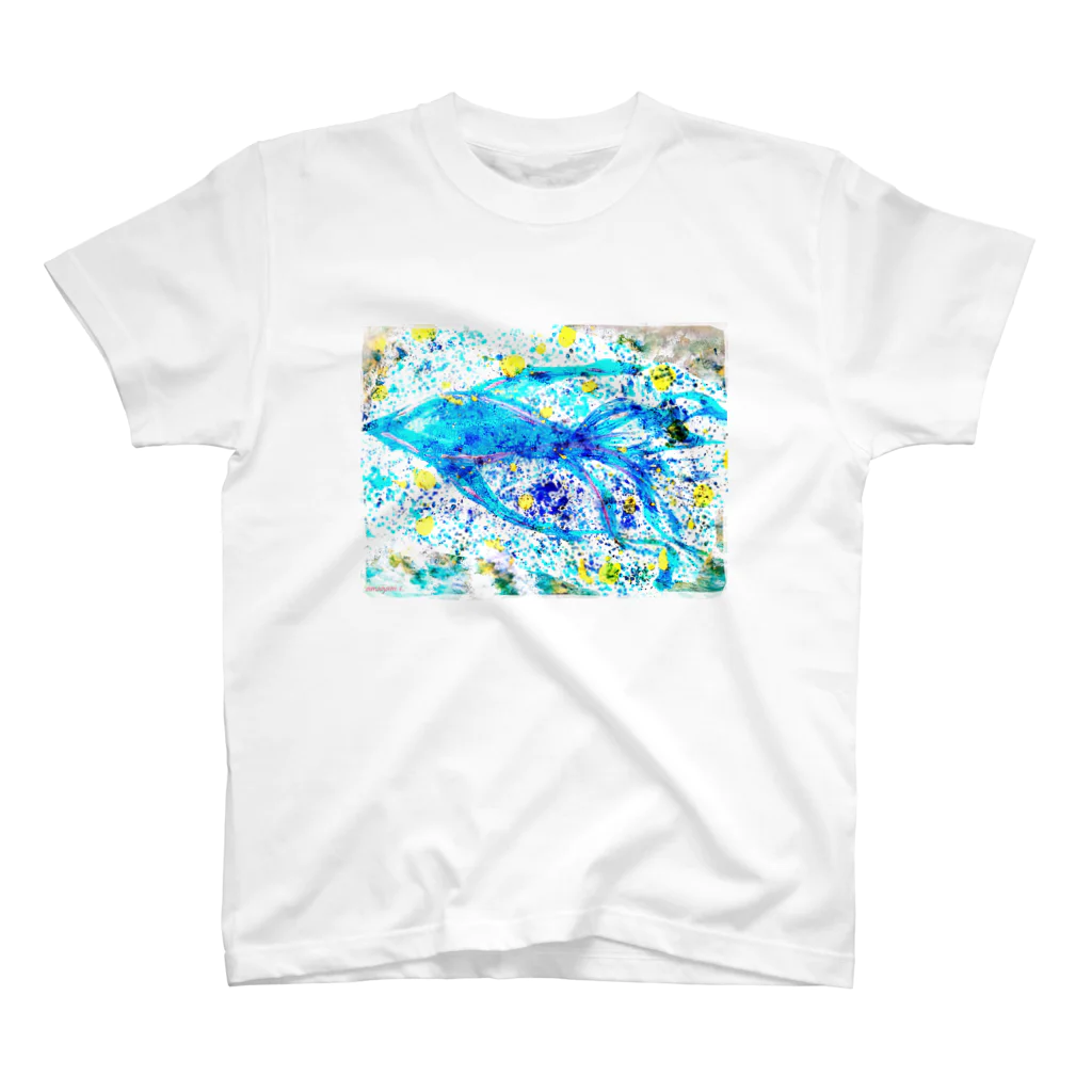 Laugh Rain Laboのgently flow. Regular Fit T-Shirt