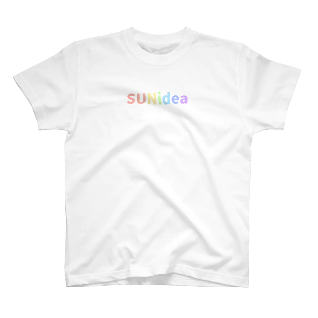 Chatterbox/SUNideaのSUNidea　虹ロゴ スタンダードTシャツ