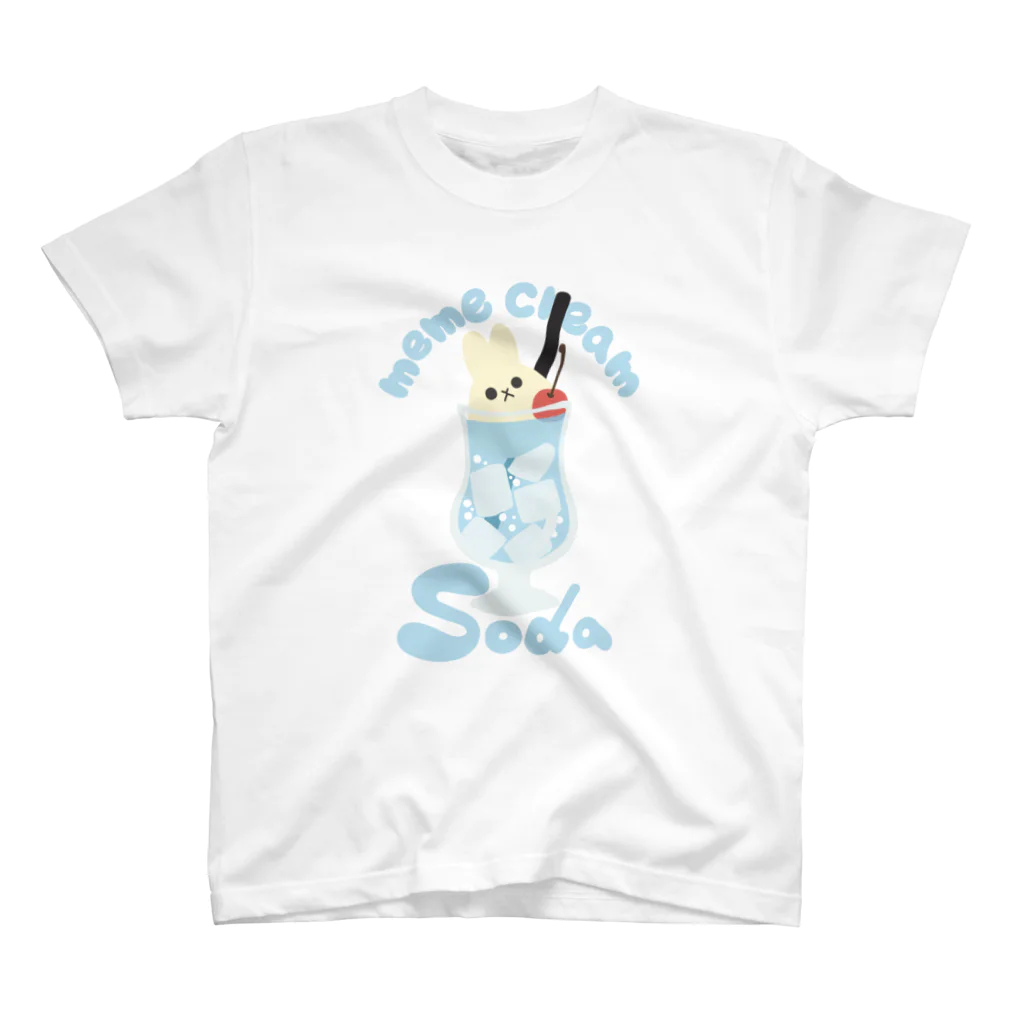 nagiの【復刻】meme cream soda！（ソーダ） スタンダードTシャツ